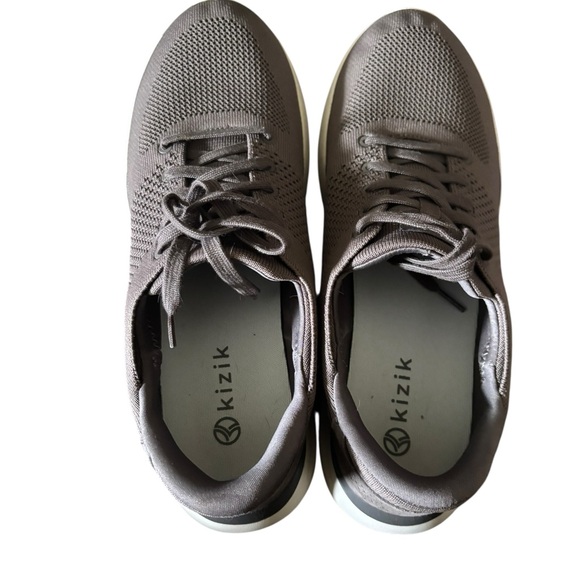 Kizik Lima Mens Size 12 Gray Handsfree Slip On Comfort Shoes Sneakers - Picture 4 of 6